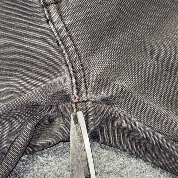 Men’s Coleman Fleece Lined Cargo Sz. 34 X 27 Gray Denim Flaw* - Picture 9 of 12